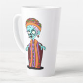 Schattigee Malinese zombie Latte Mok (Linkerhoek)