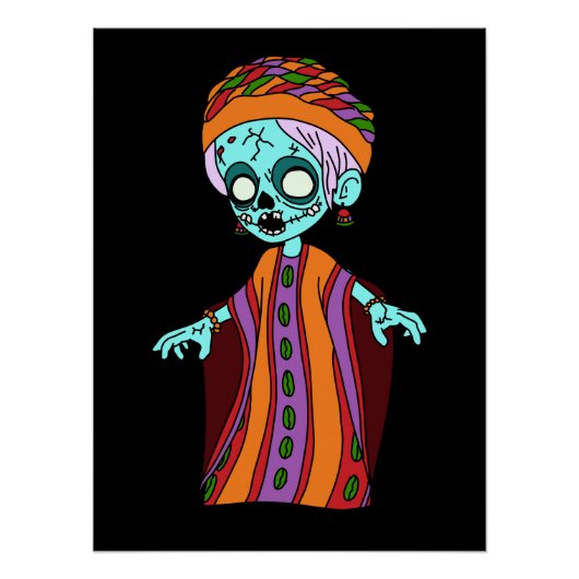 Schattigee Malinese zombie Perfect Poster (Voorkant)