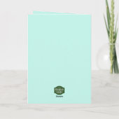 Schattigee Mallard Ducks Forest Pond Scene Vriends Kaart (Achterkant)