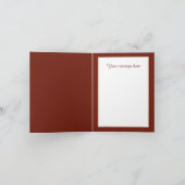 Schattigee mama en baby hert voeg je bericht toe bedankkaart (Binnen)