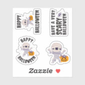 Schattigee mama halloween cheer Sticker pack (Vel)