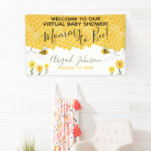 Schattigee Mama naar Bee Honeycomb Virtual Baby sh Spandoek (Insitu)