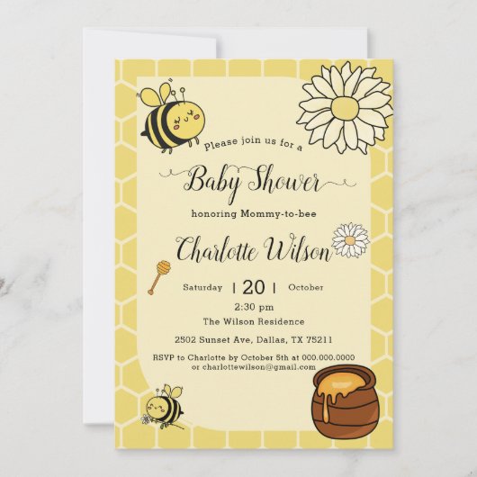 Schattigee mama om Baby shower bij te zijn Kaart (Voorkant)