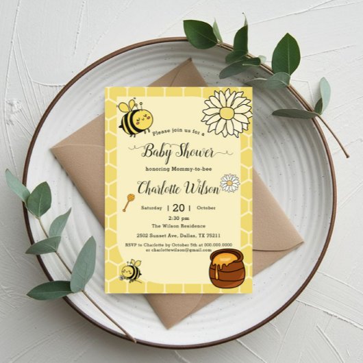 Schattigee mama om Baby shower bij te zijn Kaart