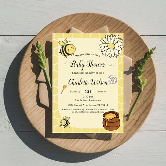 Schattigee mama om Baby shower bij te zijn Kaart