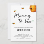 Schattigee mama om genderneutraal Baby shower te z Kaart (Voorkant)