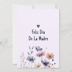 Schattigee mama Spaans Printable Happy Mothers Day Kaart