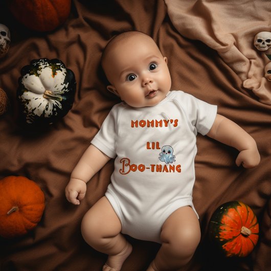 Schattigee "Mama's LiL Boo-Thang" Halloween Romper