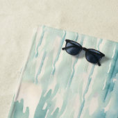 Schattigee Manatee Custom Strandlaken (In situ)