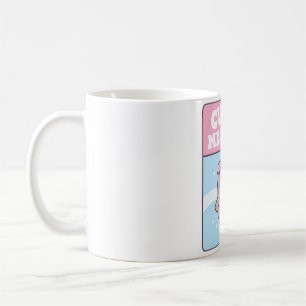 Schattigee Manatee in Seashell Bikini Curvy Mermai Koffiemok