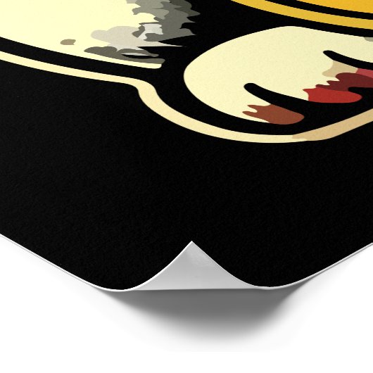 Schattigee  Maneki Neko Lucky Cat, Succes Geld Poster (Hoek)