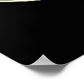 Schattigee  Maneki Neko Lucky Cat, Succes Geld Poster (Hoek)