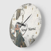 Schattigee manga fee grote klok (Hoek)