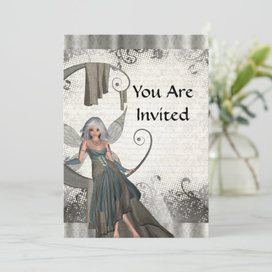 Schattigee manga fee kaart (Staand voorkant)