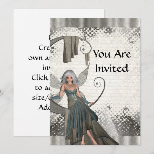 Schattigee manga fee kaart (Voorkant / Achterkant)