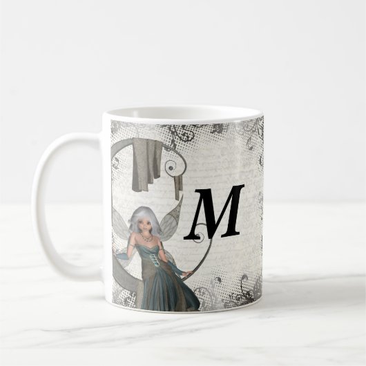 Schattigee manga fee koffiemok (Links)