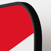 Schattigee Manga Verpleegster met Blond Haar Blauw Pickleball Paddle (Links Detail)