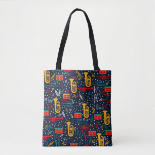 Schattigee Marching Band Canvas tas