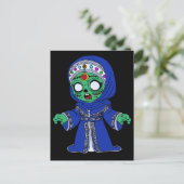Schattigee Marokkaanse zombie Briefkaart (Staand voorkant)