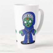 Schattigee Marokkaanse zombie Latte Mok (Rechterhoek)