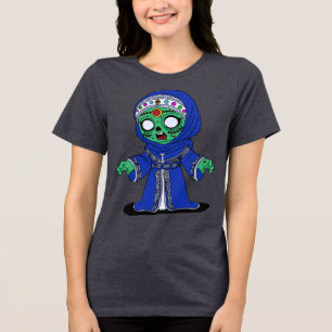 Schattigee Marokkaanse zombie Tri-Blend Shirt