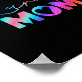 Schattigee Martial Arts Moederdag Rainbow Karate M Poster (Hoek)