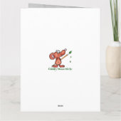 Schattigee Martial Arts wasbeer aangepaste verjaar Kaart (Achterkant)