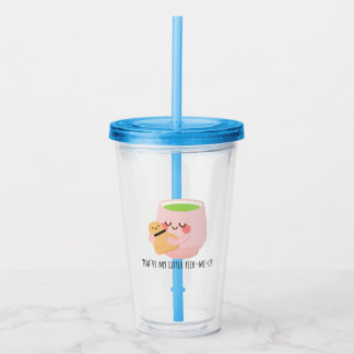 Schattigee Matcha Tea Knuffel Acryl Drinkbeker