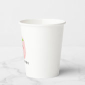 Schattigee Matcha Tea Knuffel Papieren Bekers (Links)