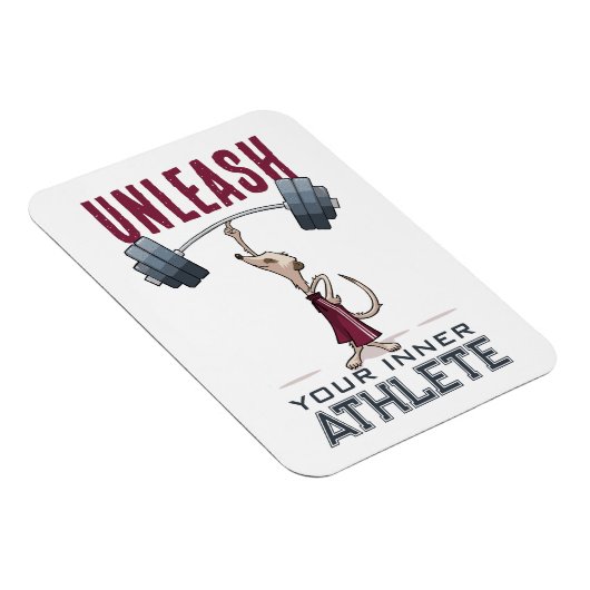 Schattigee Meerkat ontketenen uw innerlijke atleet Magneet (Rechterzijde)