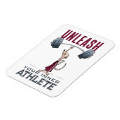 Schattigee Meerkat ontketenen uw innerlijke atleet Magneet (Linkerzijde)