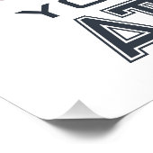 Schattigee Meerkat ontketenen uw innerlijke atleet Perfect Poster (Hoek)