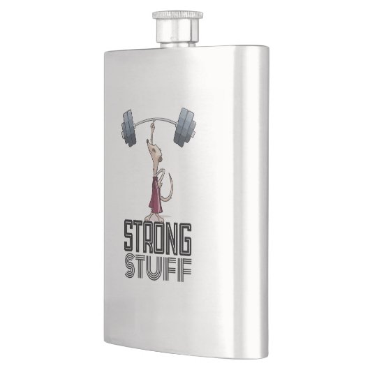 Schattigee Meerkat Strong Stuff Gewichtheffen Cart Flacon (Links)