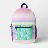 Schattigee meerkleurige rugzak (Voorkant)