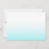 Schattigee Meisjes 5e Verjaardagsballonfeest Kaart (Achterkant)