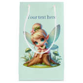 Schattigee meisjes feest fee aanpasbaar klein cadeauzakje (Voorkant)