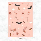 Schattigee Meisjes Little Boo Halloween Verjaardag Kaart