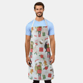 SCHATTIGEE MEISJES MET KERSTCADEAUS & BLOEMEN SCHORT (Gedragen)