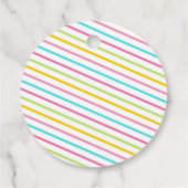 Schattigee meisjes Paasverjaardagsfeest gepersonal Bedankjes Labels (Achterkant)