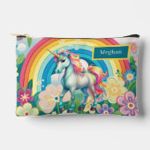 Schattigee meisjes toevoegen naam fantasy eenhoorn etui (Voorkant)