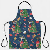 SCHATTIGEE MEISJES VERSIEREN KERSTBOMEN SCHORT (Voorkant)