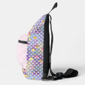 Schattigee meisjes zeemeermin fantasie naam toevoe sling bag (Rechts)