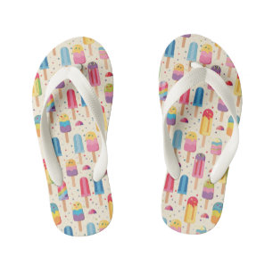 Schattigee meisjes zomer eten patroon kinder teenslippers
