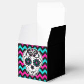 Schattigee meisjesdag van de dode suikerschedelgun bedankdoosjes (Geopend)