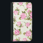 Schattigee meisjesroze en Paarse Provençaalse Roze<br><div class="desc">Prachtige sprays van roze en lavendel Provençaalse stijl kool rozen en madeliefjes op een zachte pastel geel-groene achtergrond. Graphics door Kika Esteves op Mygrafico.com.</div>