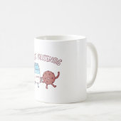 Schattigee melk en koekjes beste vrienden koffiemok (Voorkant rechts)