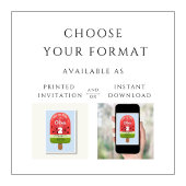 Schattigee Melon Popsicle meisje tweede verjaardag Kaart