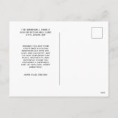 Schattigee Merry Christmas 2024 Fototypografie Feestdagenkaart (Achterkant)