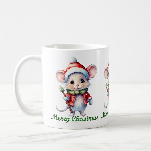 Schattigee Merry Christmas Mouse Mok (Links)