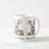 Schattigee Merry Christmas Mouse Mok (Voorkant rechts)